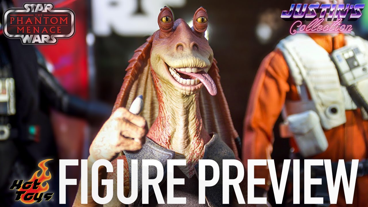 Hot Toys Jar Jar Binks The Phantom Menace - Figure Preview Episode 359