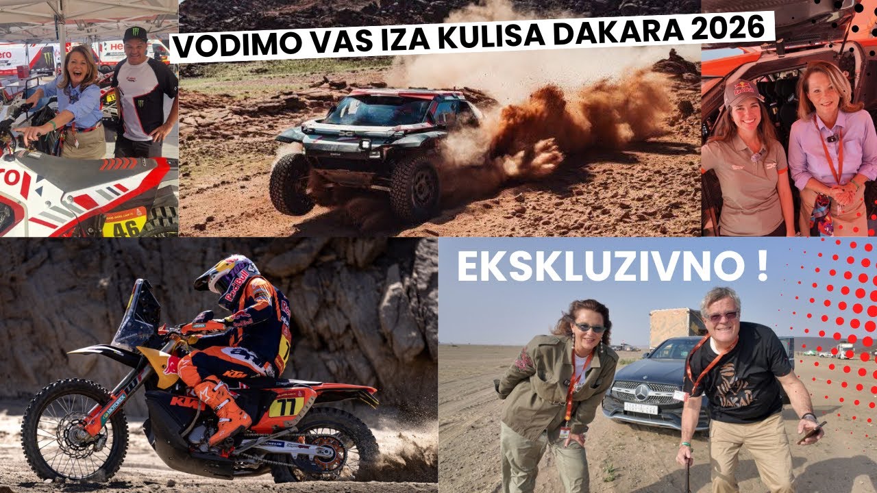 Vrele Gume emisija 1324 - Dakar 2026.