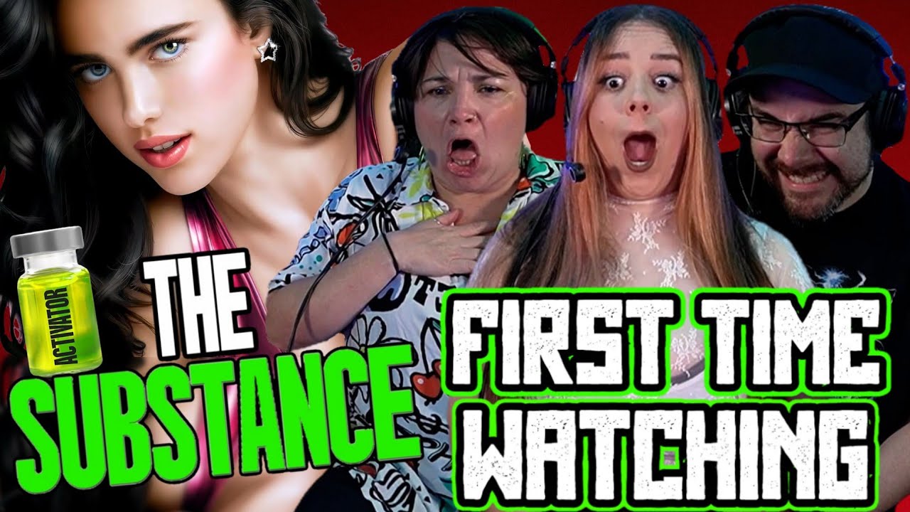 The Substance MOVIE REACTION | 2024 | First Time Watching | Demi Moore | Margaret Qualley