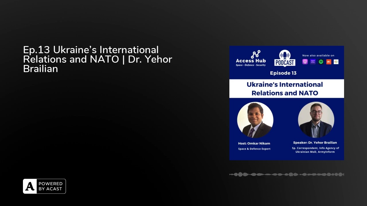 Ep.13 Ukraine's International Relations and NATO | Dr. Yehor Brailian