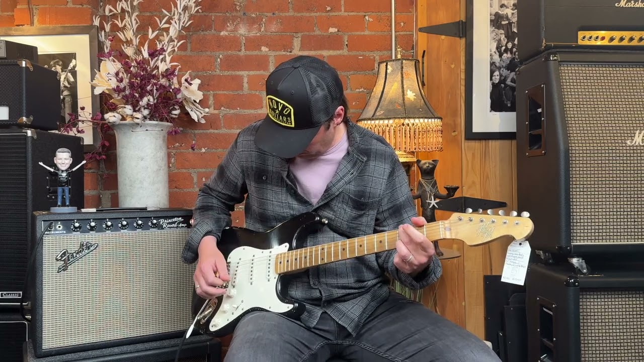 Mario Martin S in Black with Arcane Pickups