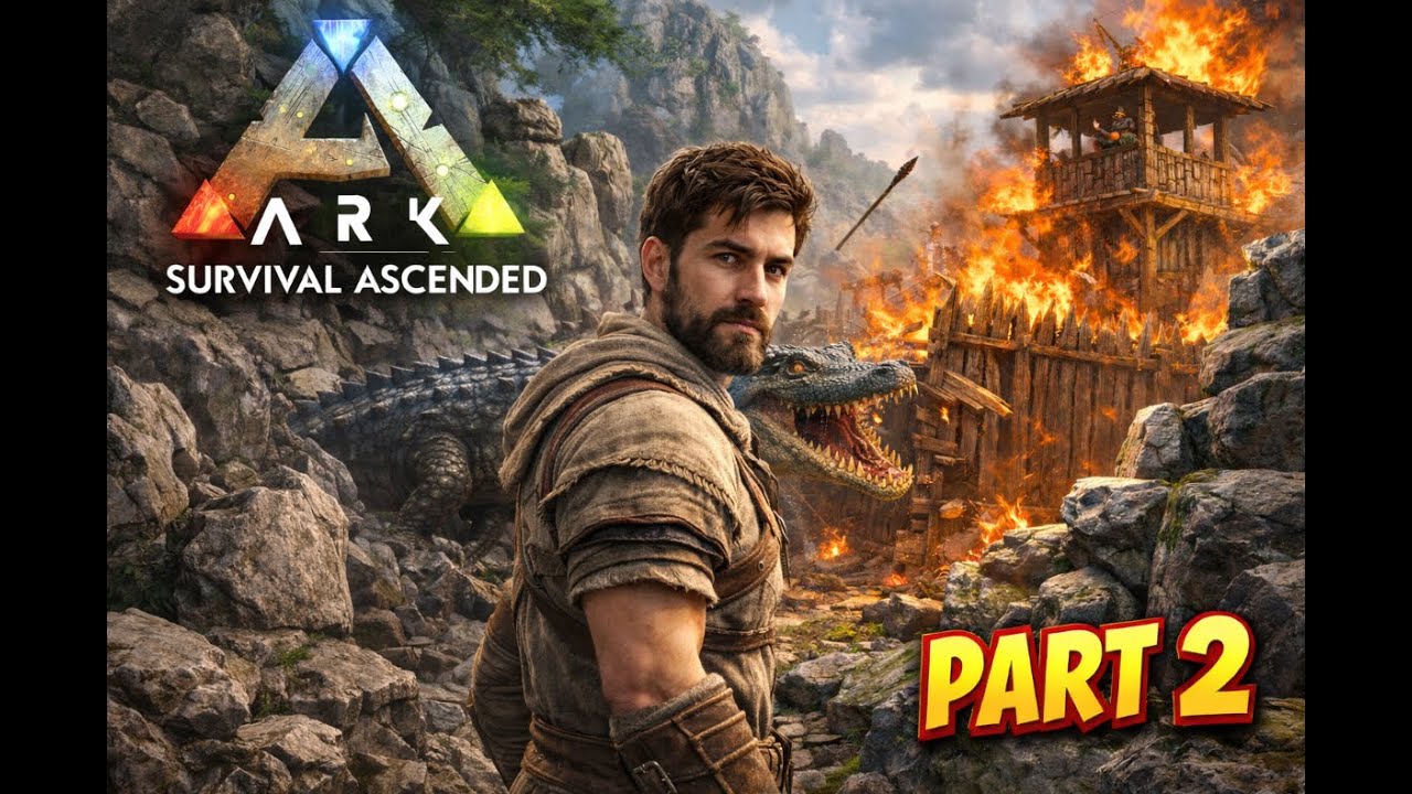 Ein Sarco greift unsere Base an ! Ark Survival ascanded
