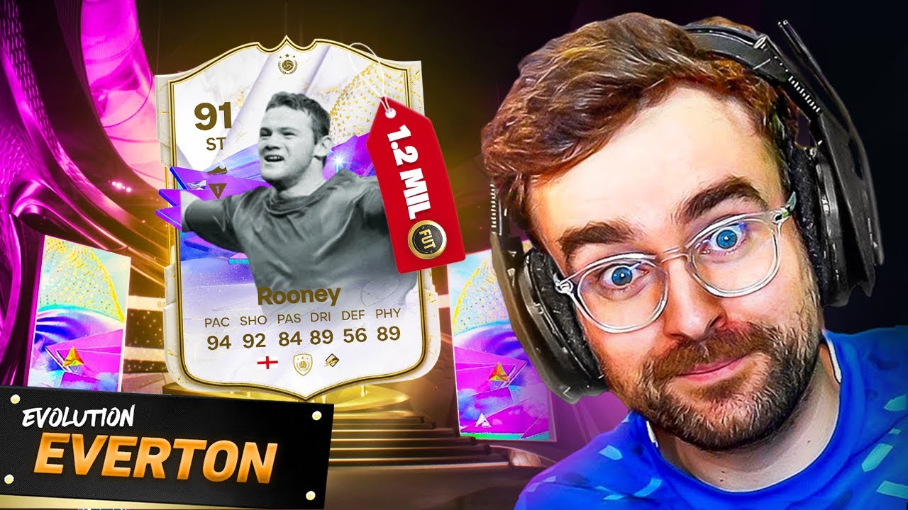 I BOUGHT FUTURE STARS WAYNE ROONEY!!! FC24 RTG Evolution Everton episode 68