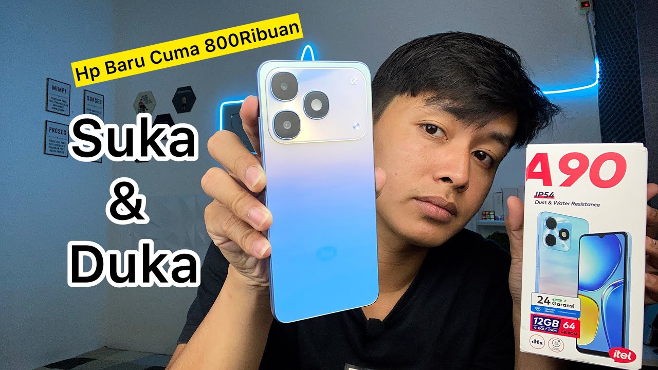 Suka~Duka Sebulan Pakai Itel A90, Tonton Sebelum Beli.. !!