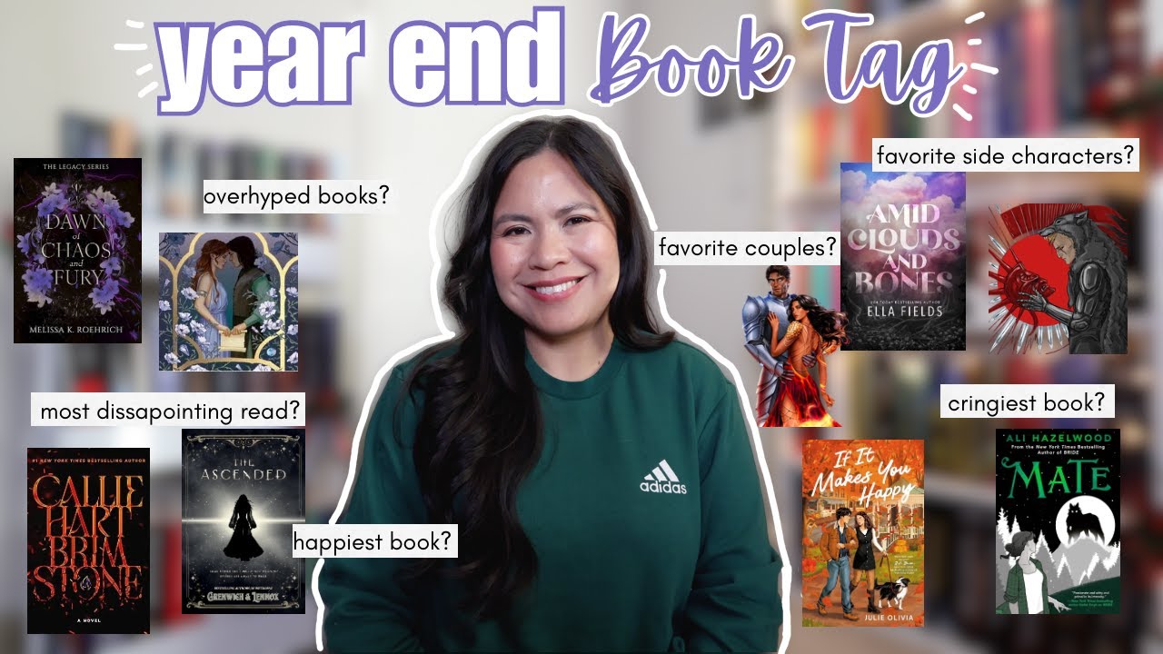 End of the Year BOOK TAG 2025 📚✨
