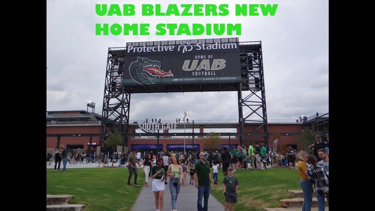 UAB Blazers New Home Protective Stadium