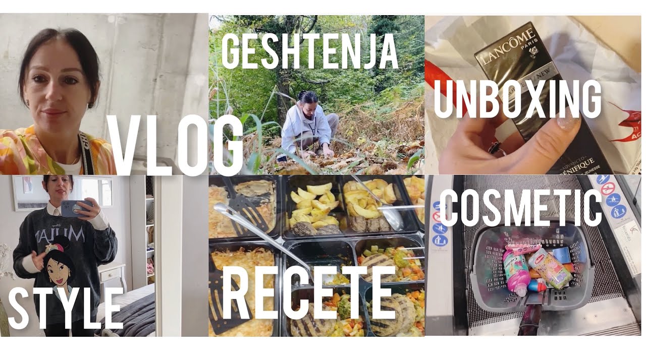 Vlog/ Mbledhim geshtenja/Unboxing/Mini haul/ Cosmetics/Recetë/Fashion/Vlog me Elin//