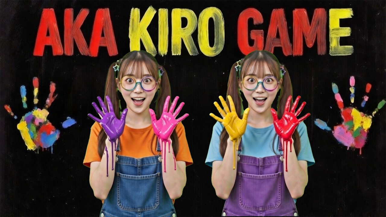 AKA! KIRO! SHIRO! AO! | Immersive Interactive GAME! | NEW TREND VIDEO