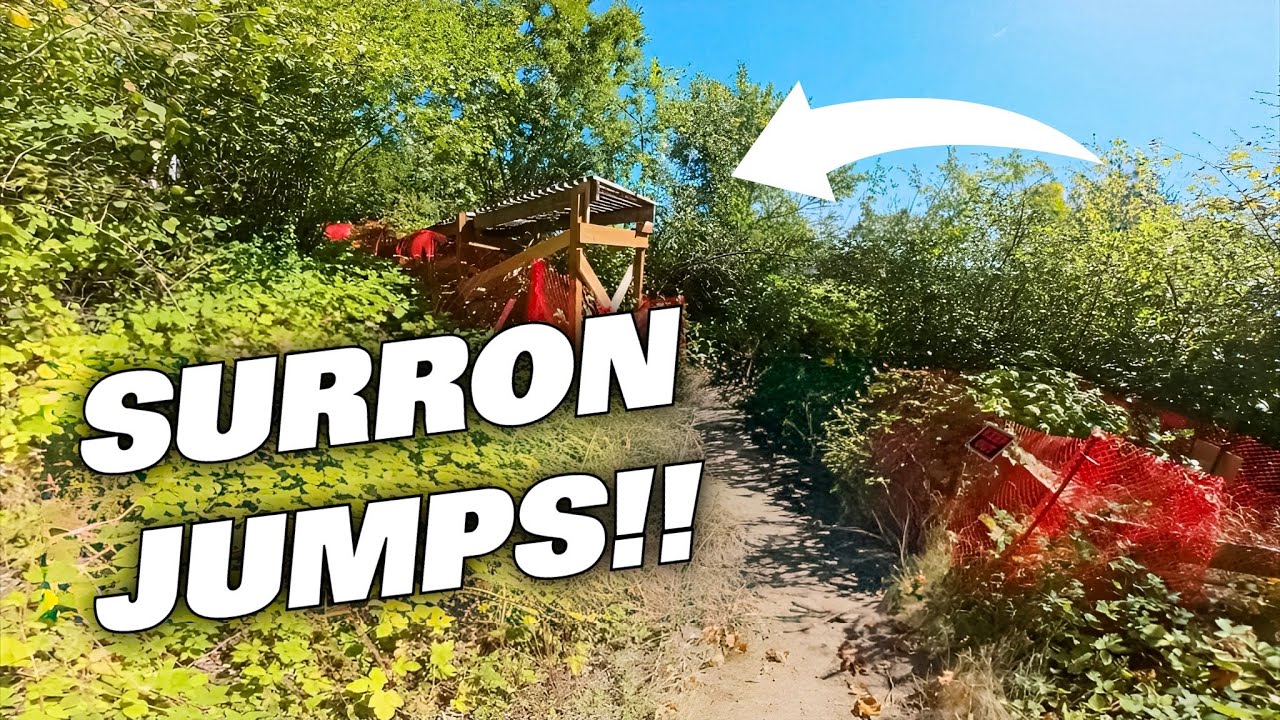 I explored SECRET Surron Jumps!