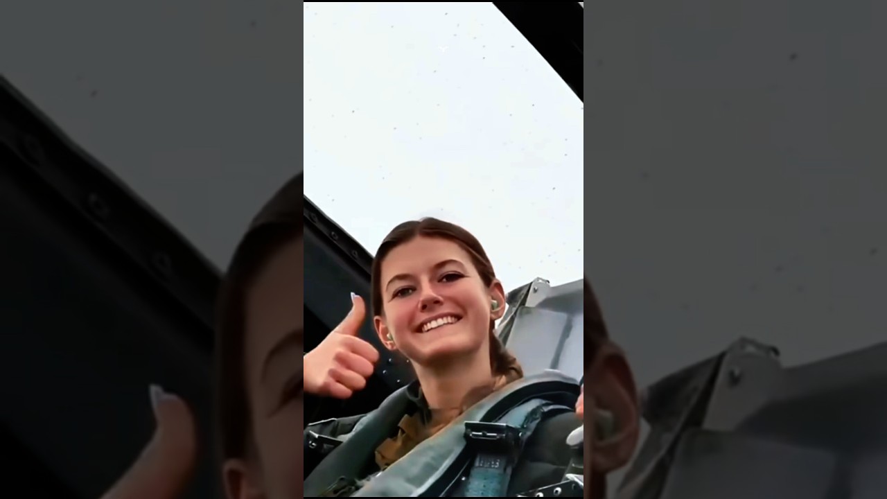 Most Powerful Female Fighter Pilots in the U.S. Air Force! 🇺🇸 #LadyPilot #USAirforce #Womanpilot