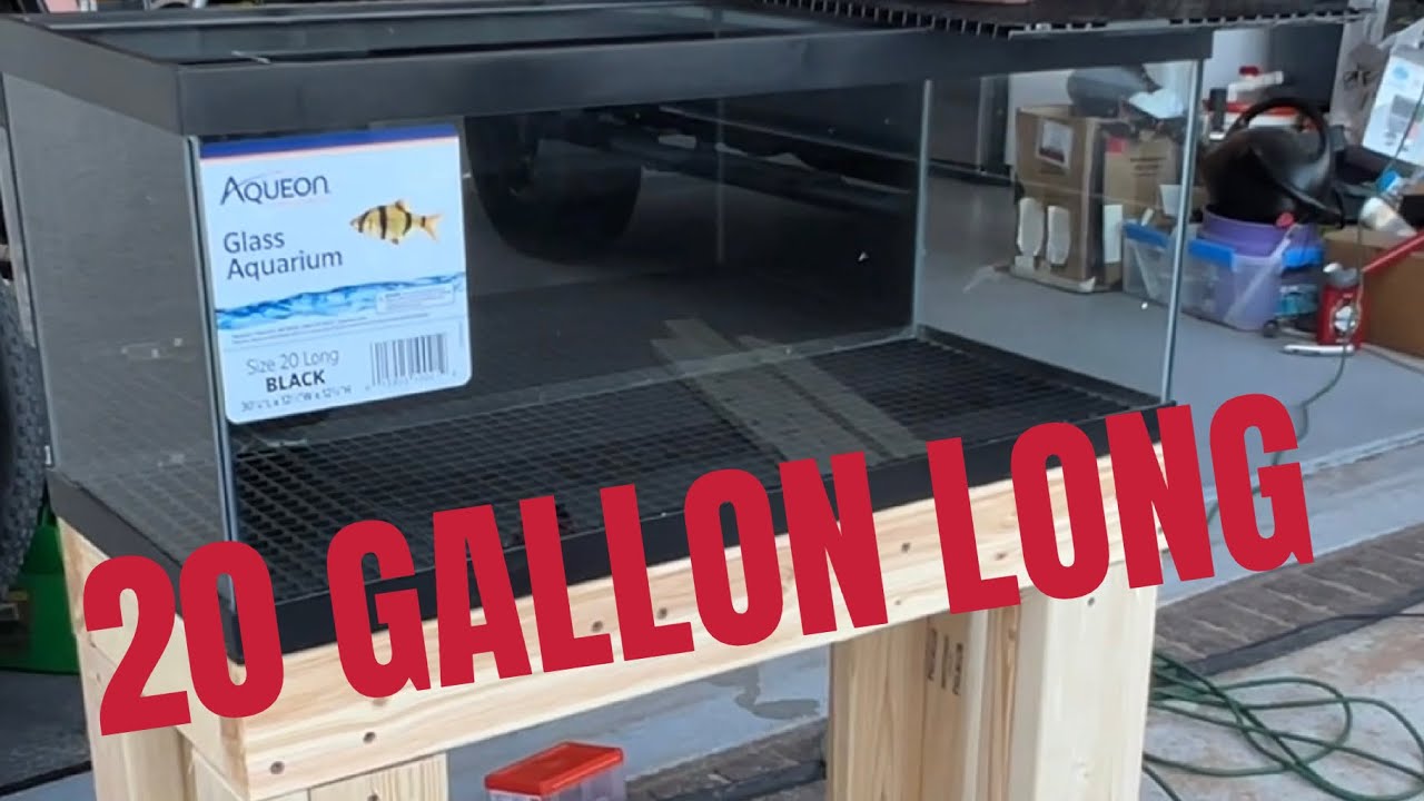 HOW TO DRILL A 20G FISH TANK FRAG TANK REEFS SALTWATER AQUARIUM CORAL REEF NANO TANK UPDATE
