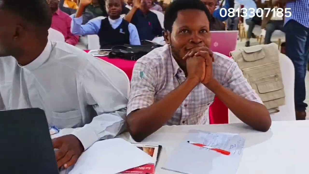 Clôture de la session de formation permanante, des agents pastoraux diocèse de Kabinda, Mgr Félicien