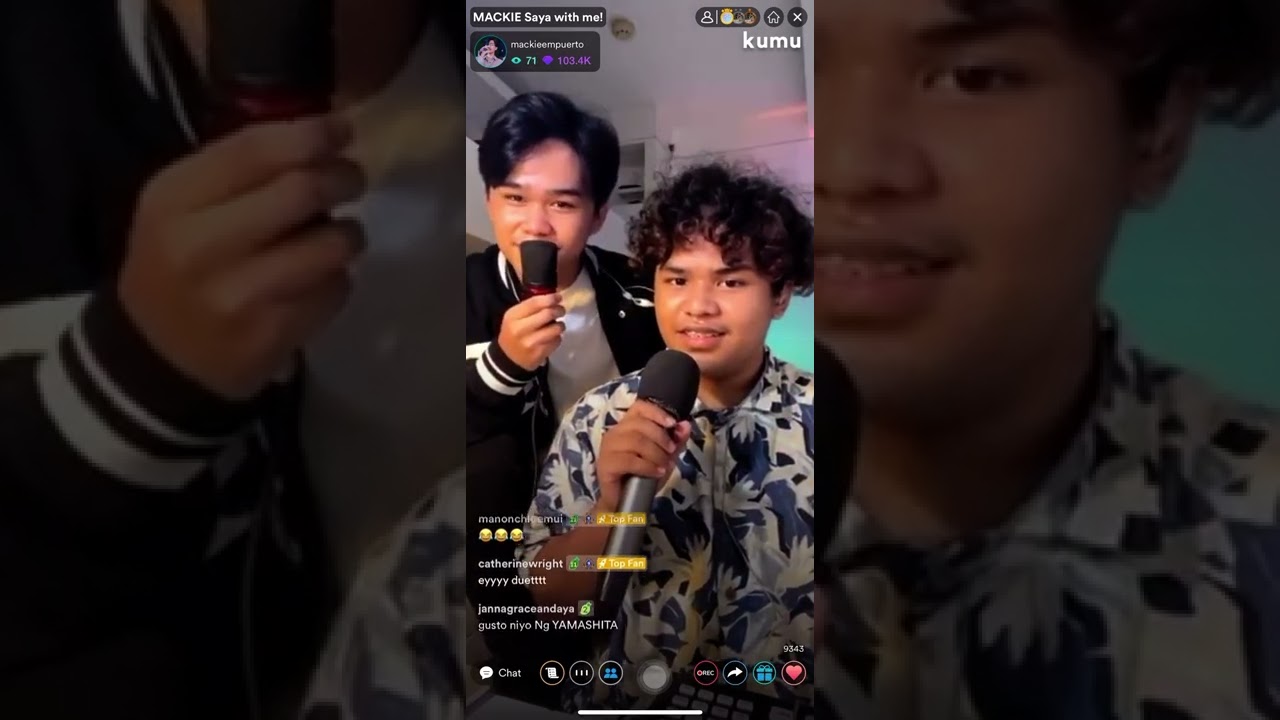TNT BOYS Mackie Empuerto KUMU LIVE w/ Francis Concepcion || FUNTIME DUET 🎶
