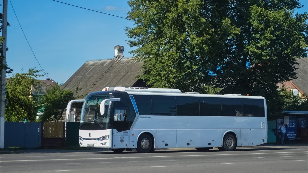 Молодечно→Вилейка.Поездка в автобусе Golden Dragon XML6122J15,Г/№ ВА 8720-5,маршрут 202с(05.10.2025)