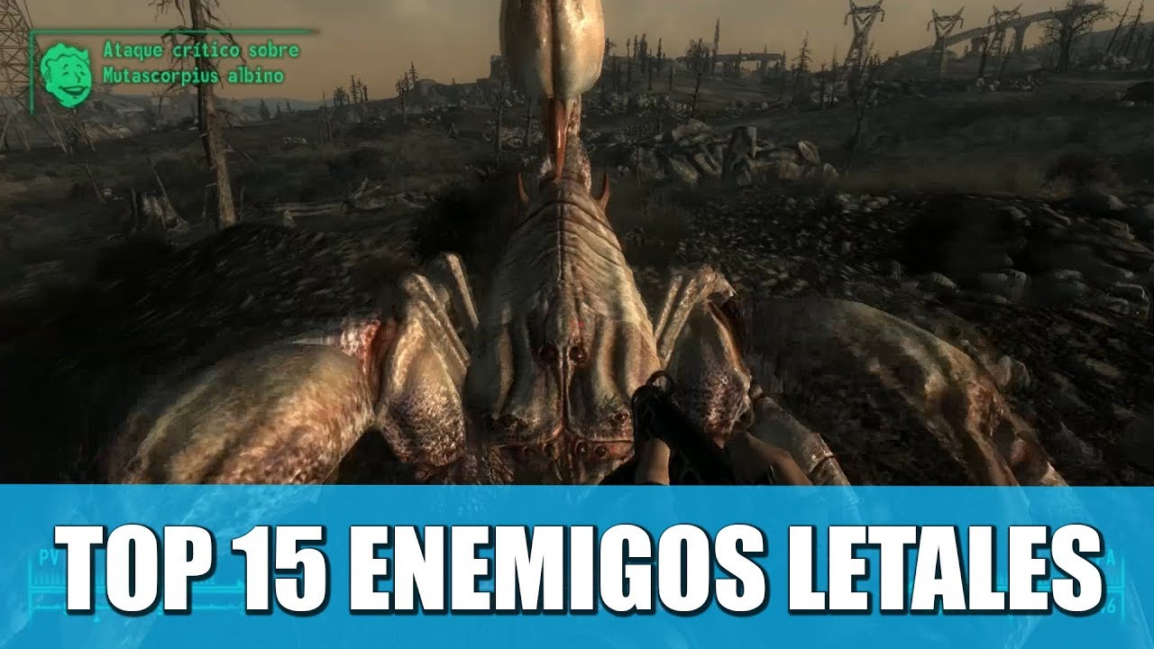 FALLOUT 3 | TOP 15 ENEMIGOS LETALES