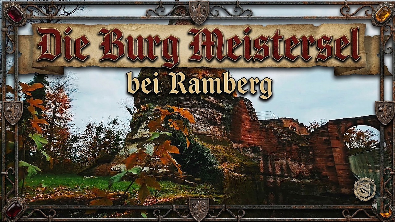 Die Burg Meistersel bei Ramberg - ( DJI Mini 4 Pro)