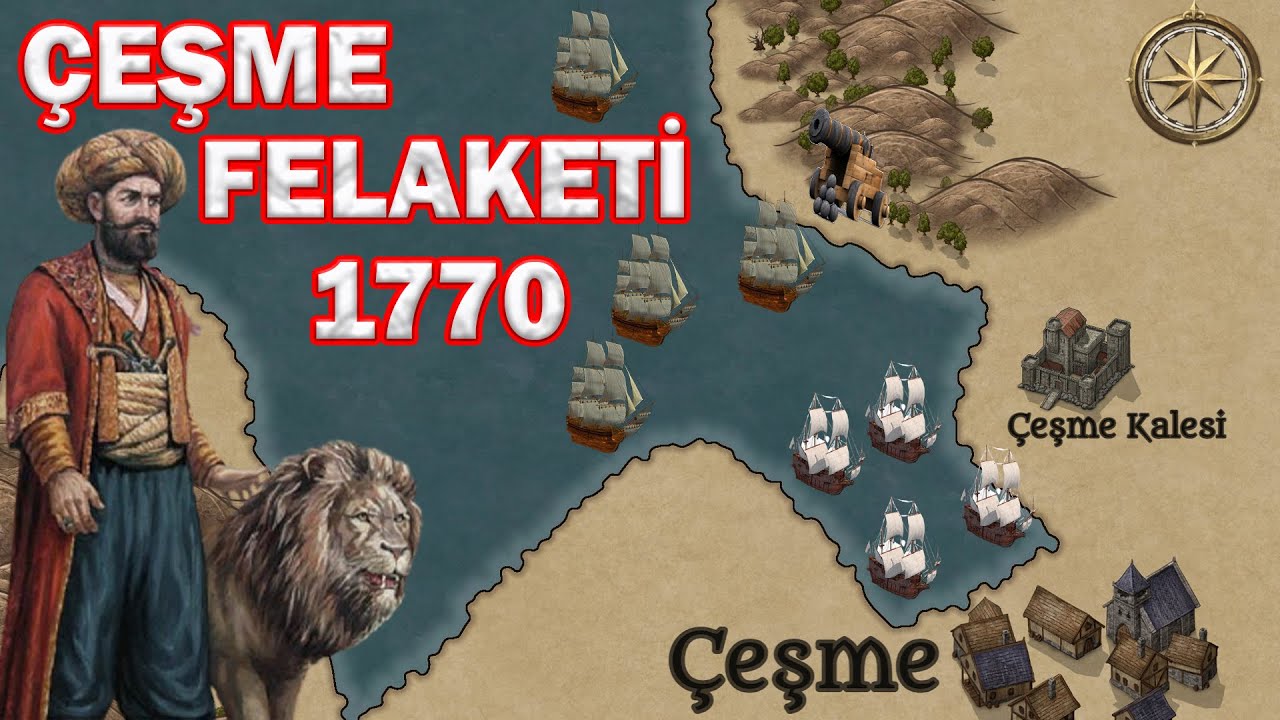Çeşme Baskını | 1770: Osmanlı Donanması Yakılıyor