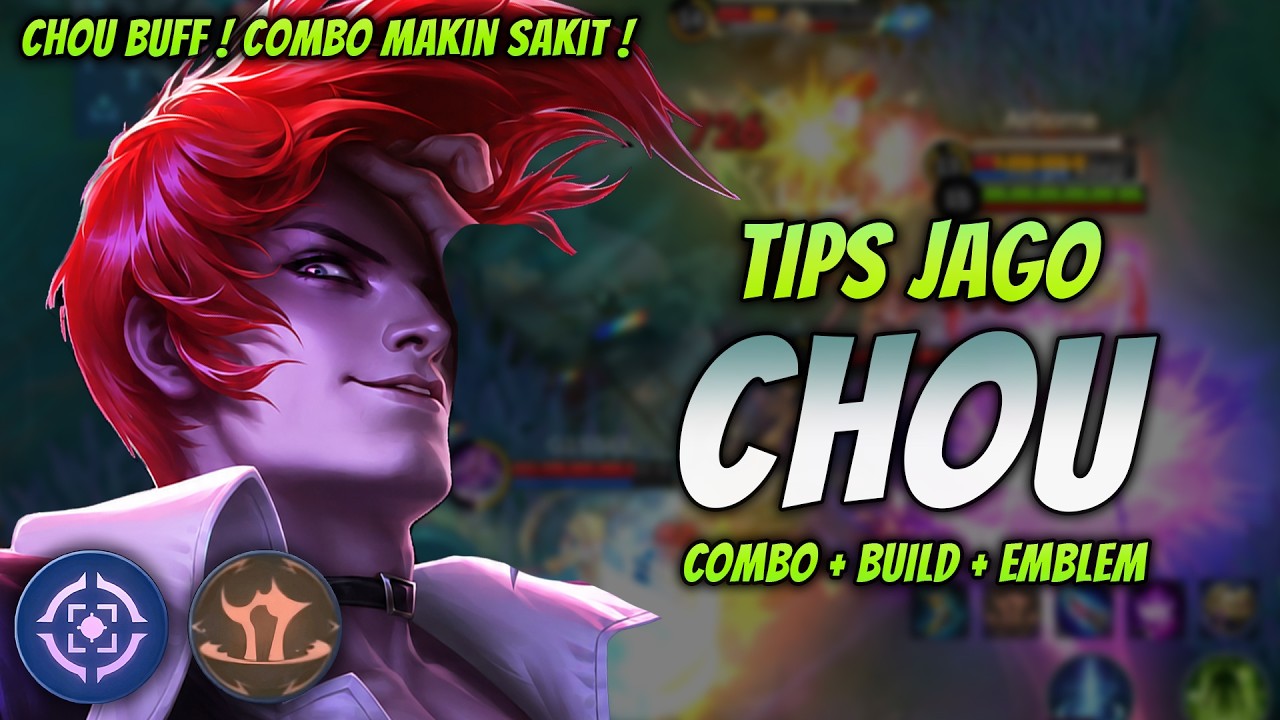 HOW TO PLAY BUFFED CHOU! LATEST CHOU BUILD & EMBLEM 2026 ! | CHOU EXP LANE GAMEPLAY