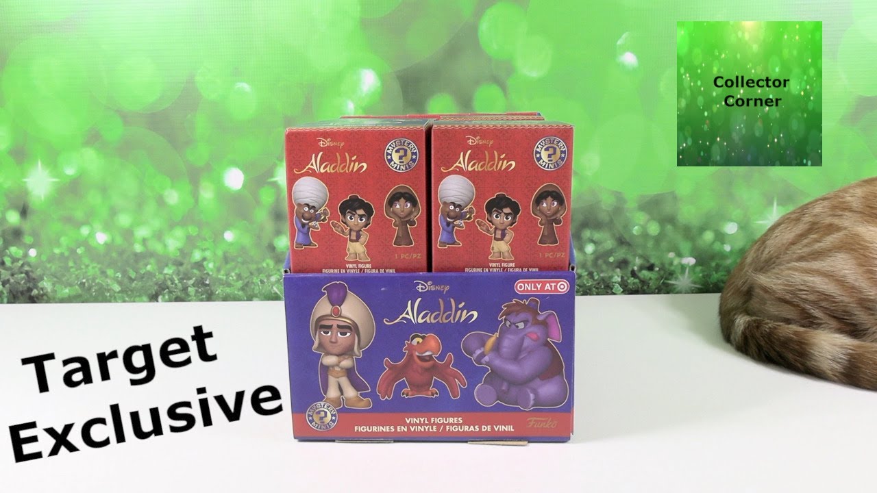 Disney Aladdin Funko Mystery Minis Collectible Vinyl Figures Target Exclusive Unboxing | CollectorCo