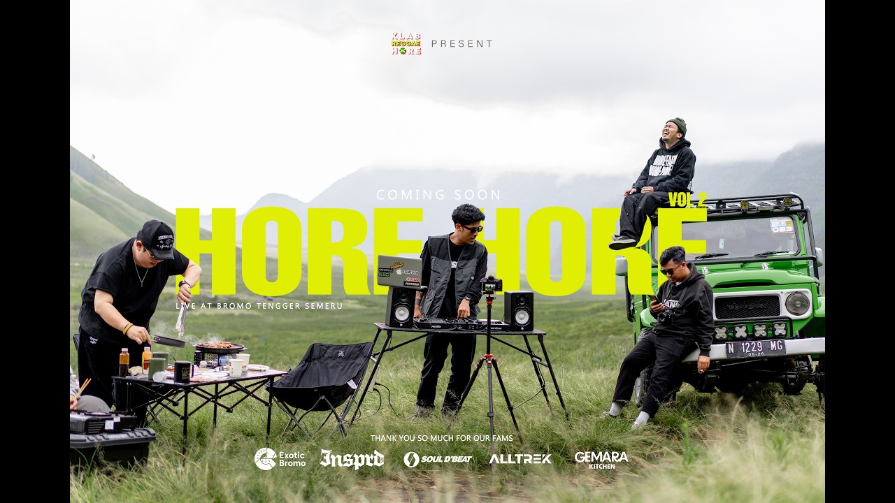 HORE-HORE Vol. 2 | PLAYLIST : 33x Perunggu, Hindia, Fstvlst, MCPR, The Jeblogs, Threesixty, MCPR dll