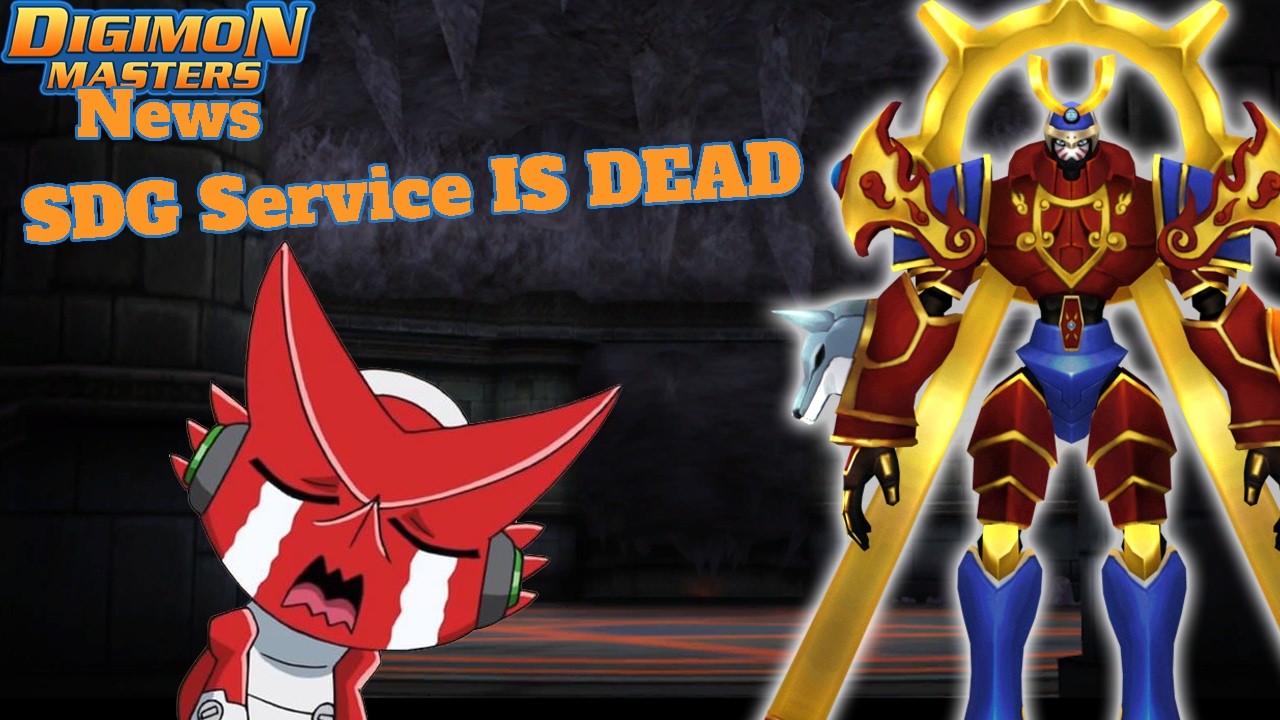 Они убили SDG Service... (но мы получили еще 1 xros loader) - Digimon Masters Online