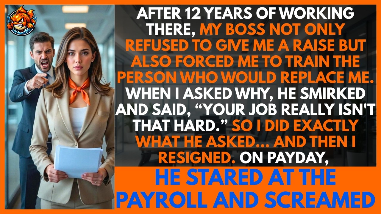 After 12 Years Without A Raise, My Boss Forced Me To Train My Replacement—So I Quit. He Panicked!