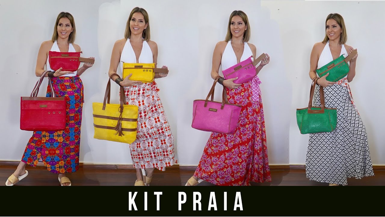 Kit praia - bolsa de praia