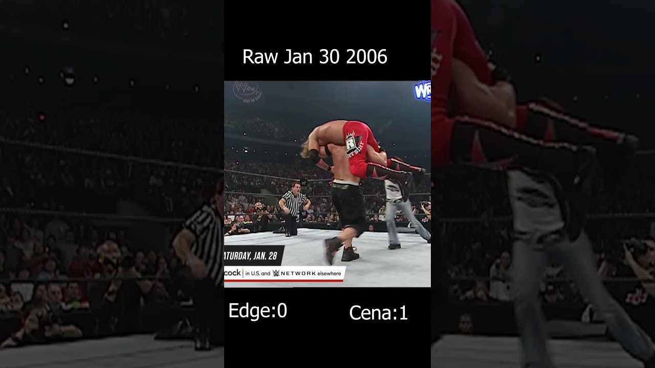 Every John Cena Vs Edge Match Ever
