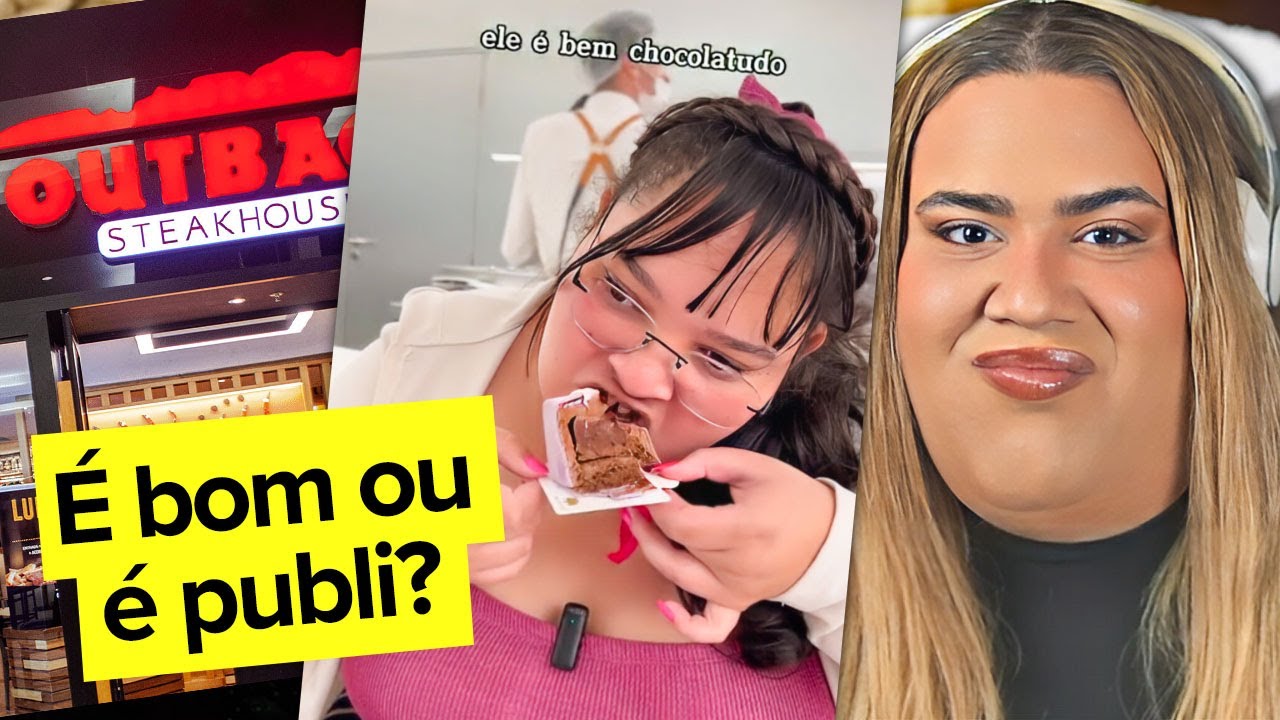 Influenciadores gastronômicos CONTINUAM te enganando!