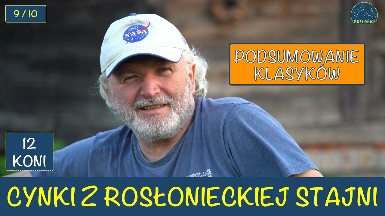 CYNKI Z ROSŁONIECKIEJ STAJNI 9 I 10 DZIEŃ WYŚCIGOWY ADAM WYRZYK