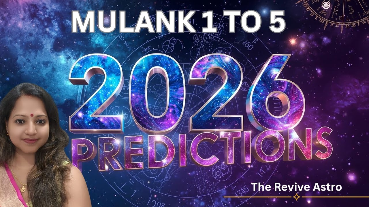 2026 Predictions & Divine Guidance: Mulank 1 to 5 | Big Revolution Ever | Part-1 | SanchitaGhosh