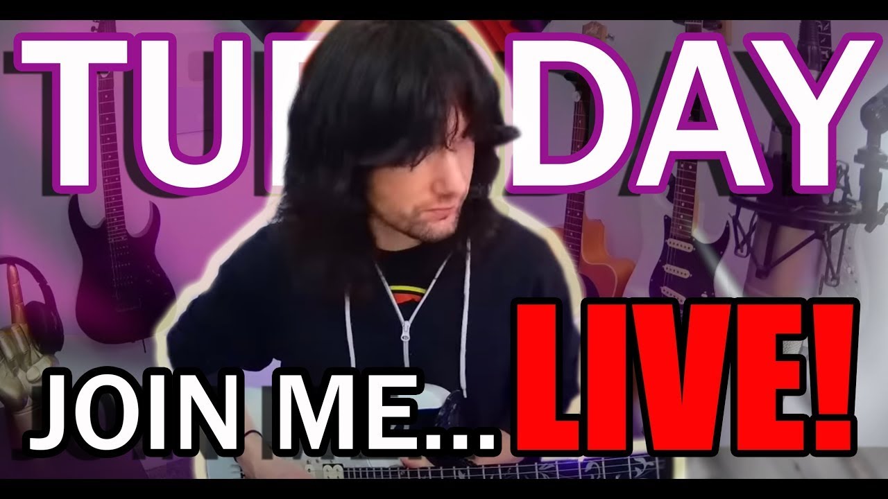 It's Tuesday Night... and WE'RE GOING LIVE. ALL ABOARD!🤘🎸