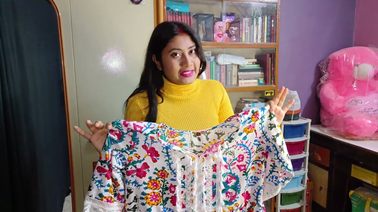 Online theke kotto gulo notun dress kinlam