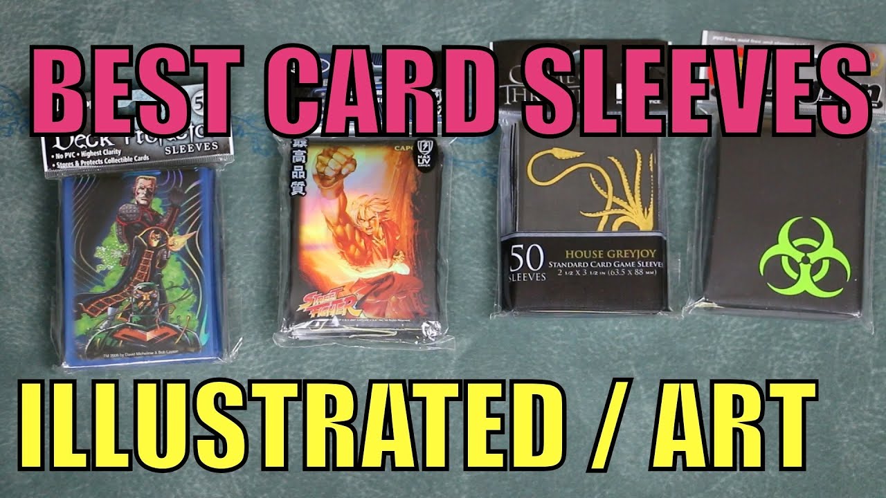 What Are The Best Illustrated Card Sleeves For Magic The Gathering? Compare & Contrast MTG
