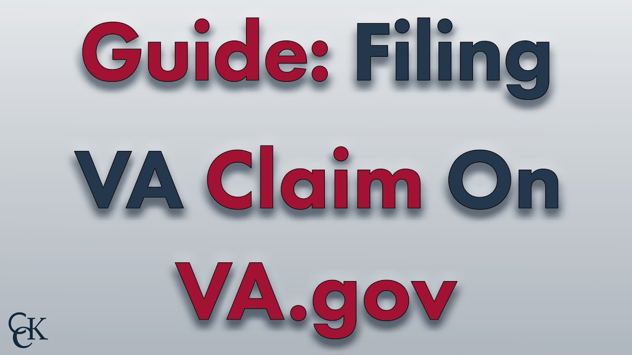 Comprehensive Guide to File VA Claims Online Using VA.gov