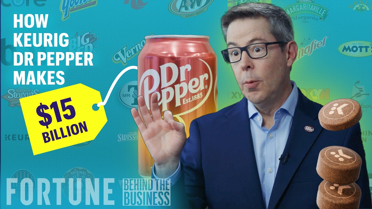 Как империя Keurig Dr Pepper стоимостью в 15 миллиардов долларов обошла Pepsi | За кулисами бизнеса