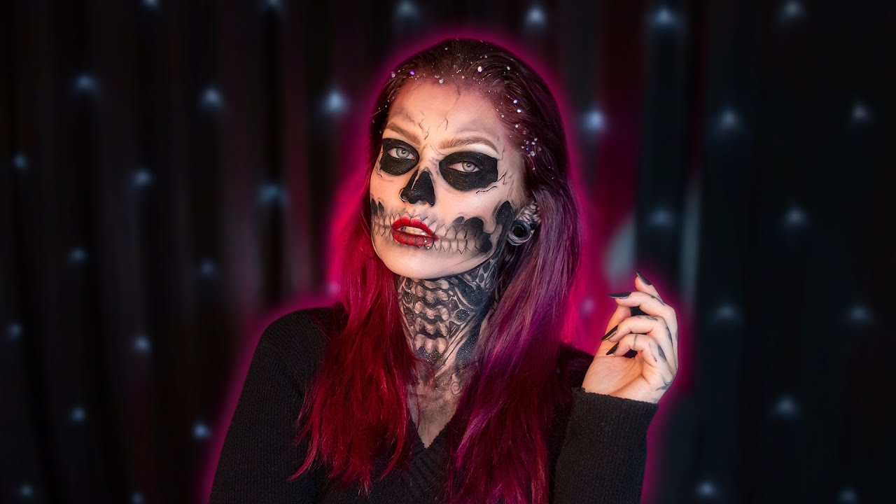 Maquiagem Tate de American Horror Story | Pintura corporal | Halloween