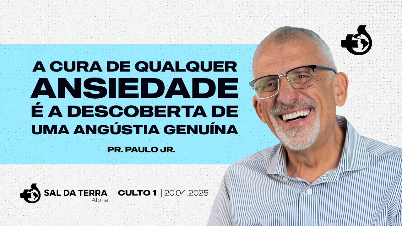 20/04/2025 - Culto 1 - Pr. Paulo Jr. - Indo um pouco mais adiante