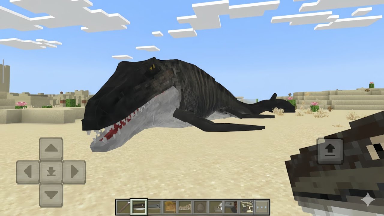 NEW Jurassic Legend Addon UPDATE in Minecraft PE 