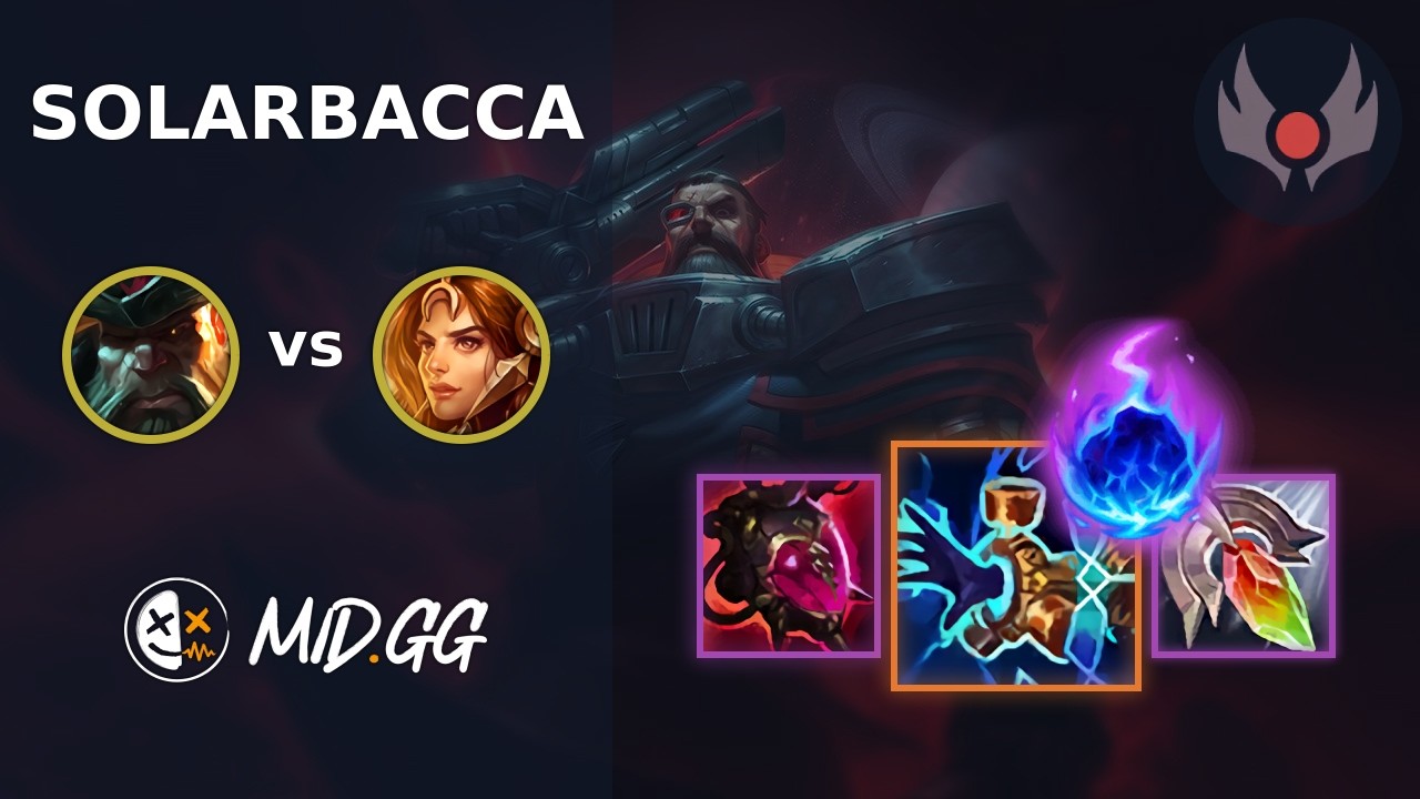 MID.GG: [ solarbacca ] Gangplank SUPP против Leona | NA GRANDMASTER | LOL Сезон 2026