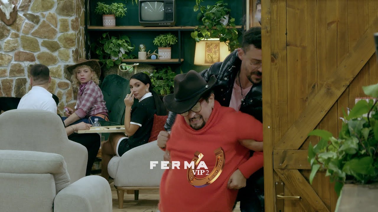 Frederik Ndoci e tepron me pijen, Albi e shoqëron brenda fermës | Ferma Vip