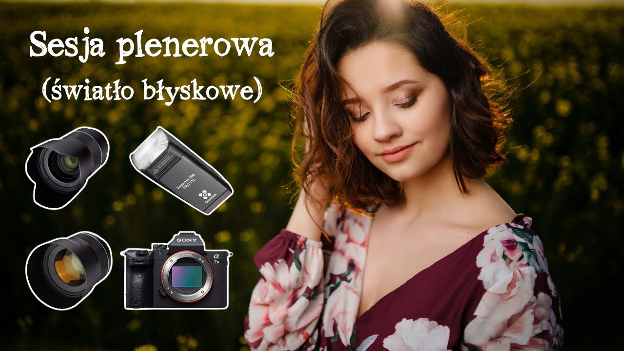 Pomysły na zdjęcia z lampą błyskową w plenerze - sesja zdjęciowa z @patrynowa263