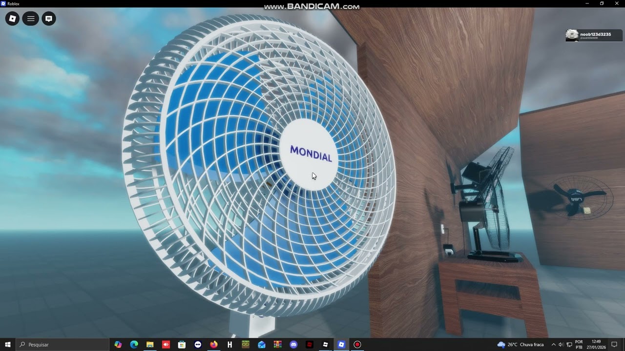 nova atualização!!! dos Testes de ventiladores
