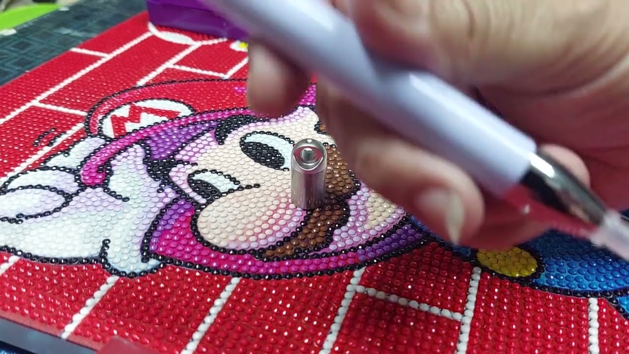 PINTURA DE DIAMANTE PARA PRINCIPIANTES, USAO DE SUS MATERIALES POR MISS DORYLU