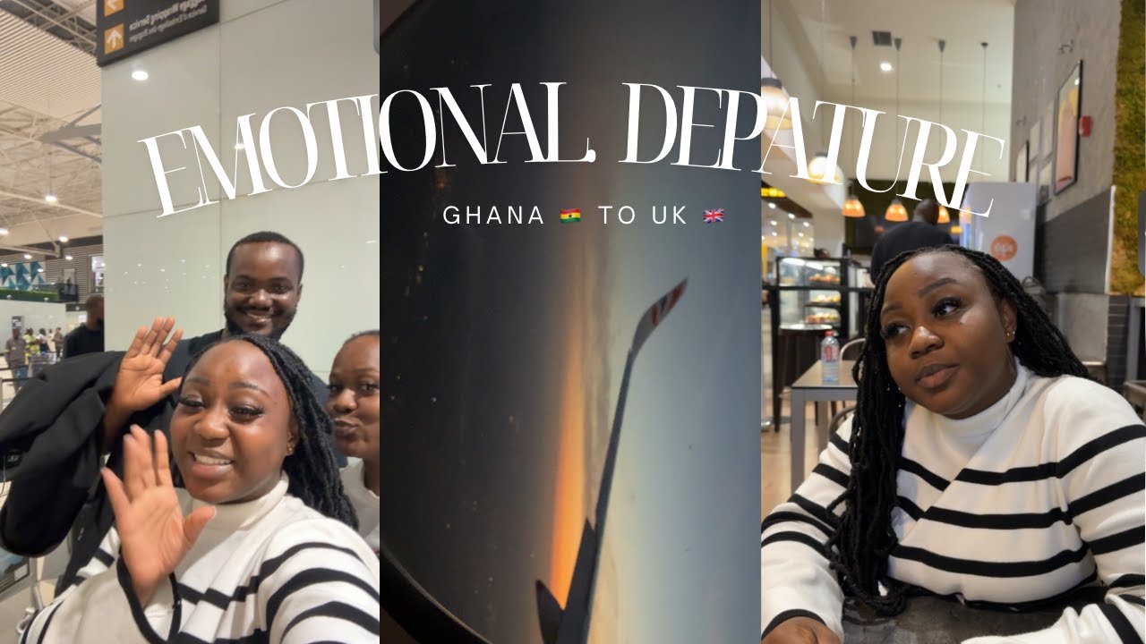 Preparing to Travel Back to the UK|| Packing & Travel Day Vlog || Most Emotional Moments I Captured.