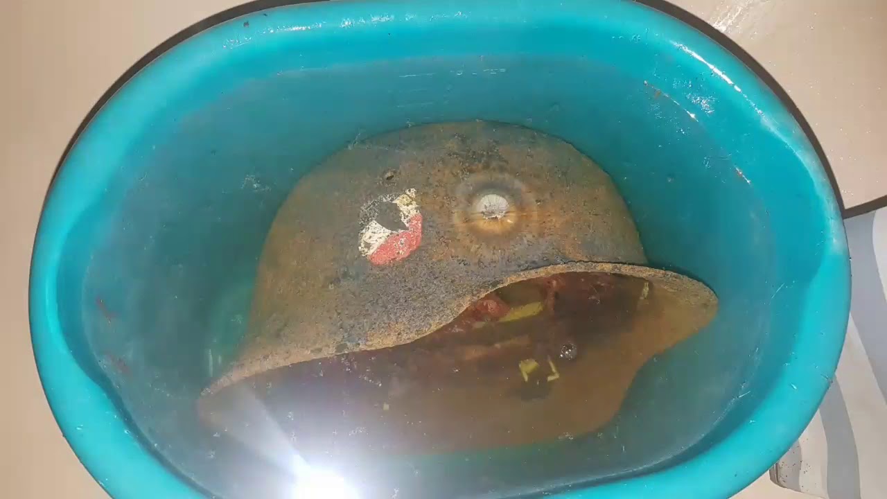 Кислотим каски. Щавелевая кислота. (Oxalsäure).Stahlhelm привет!