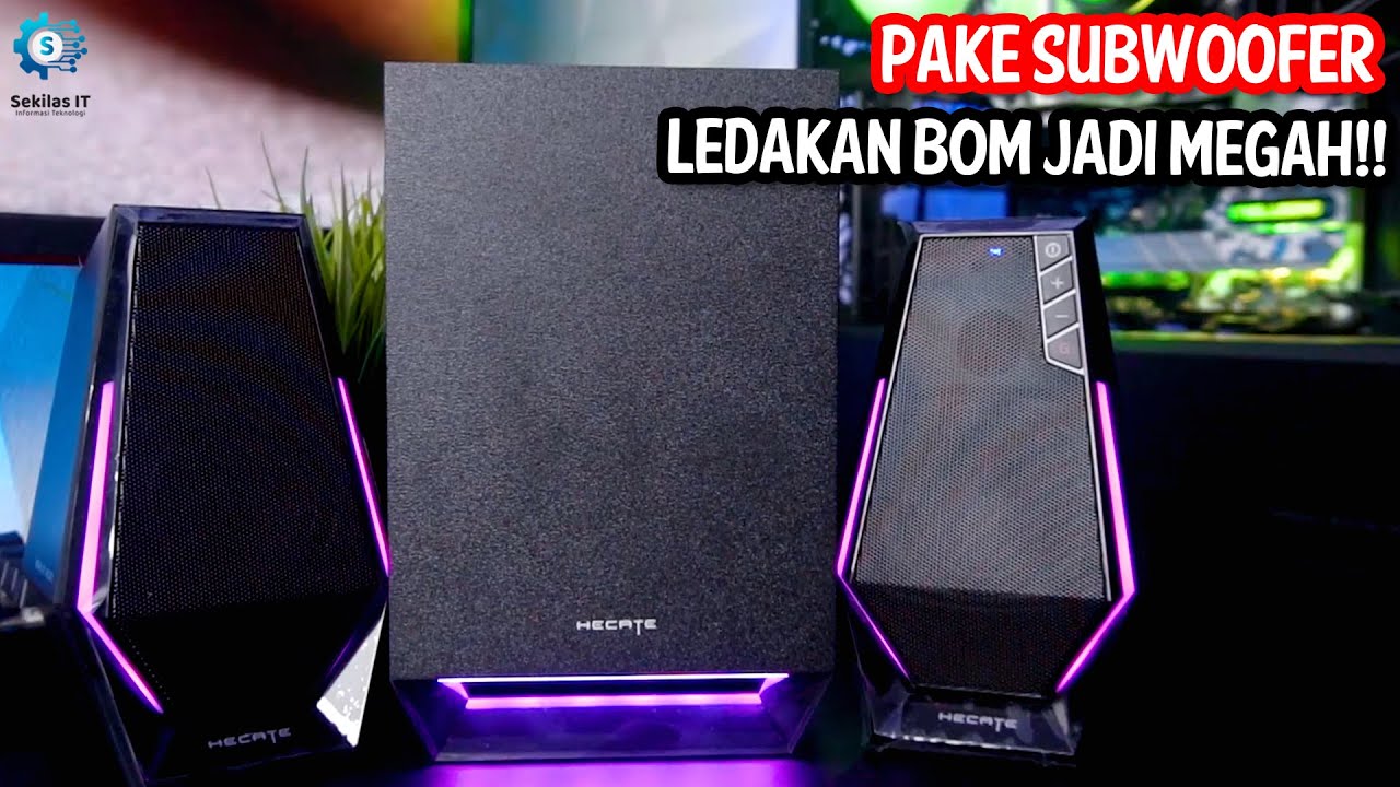 Buang Headset Rusak mu! Rasakan Gaming speaker Edifier Hecate G1500 Max