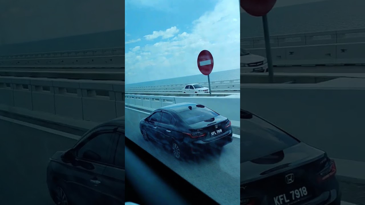 One of the longest bridge#watchtillend#sea#view... 