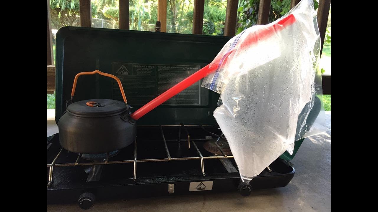 distilling water in a emergency