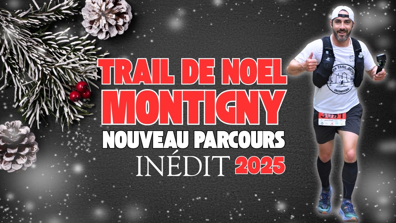 trail de noel 2025🎅🏼33km🏃🏻‍♂️‍➡️nouveau parcours à Montigny🌲 reportage inside [RUN ADDICTIVE] 4K 🎥